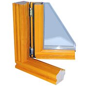 Окно сечением 88x78